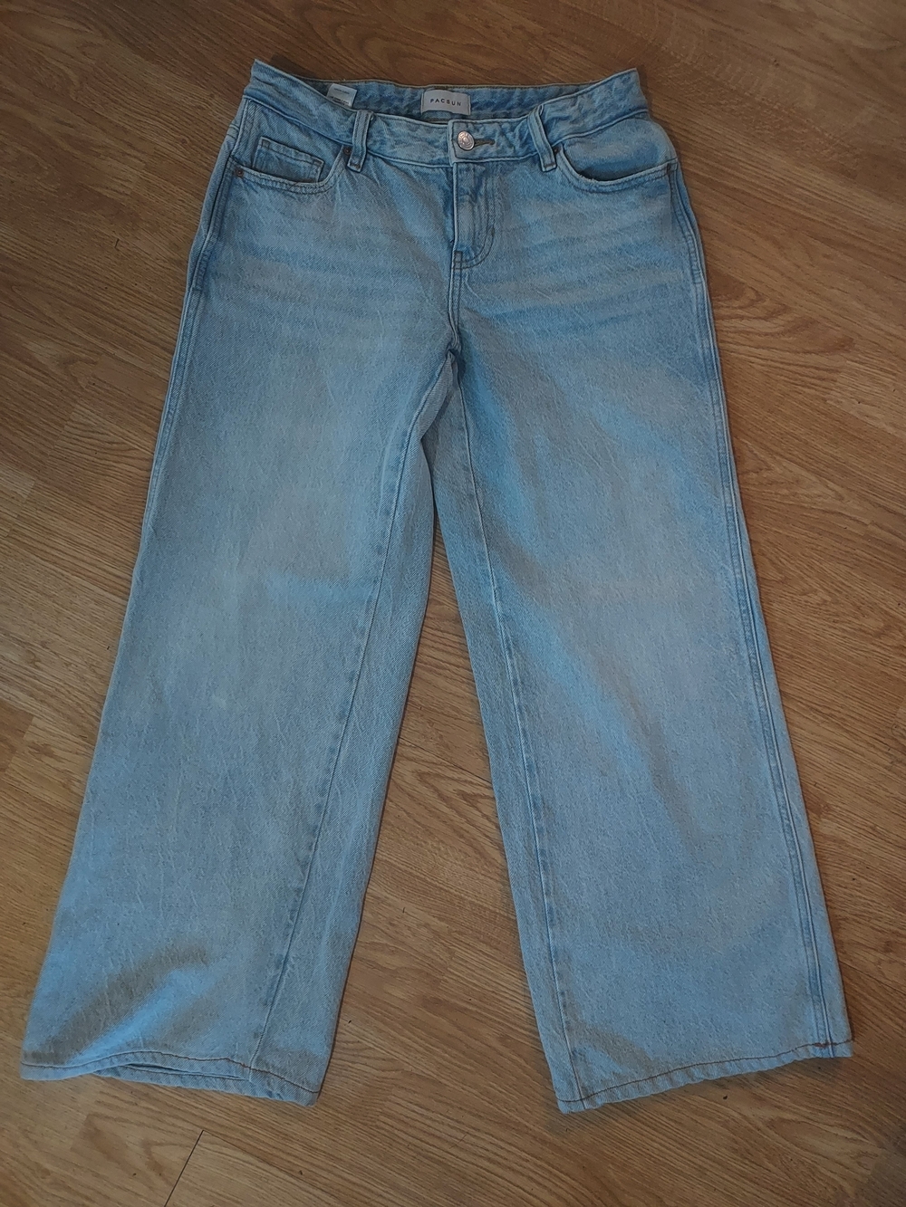 PacSun Light Blue Wide Leg Jeans